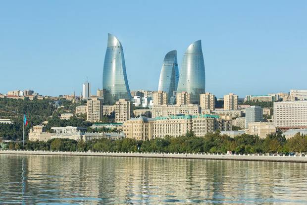 Where is Baku and what are the most important cities near Baku