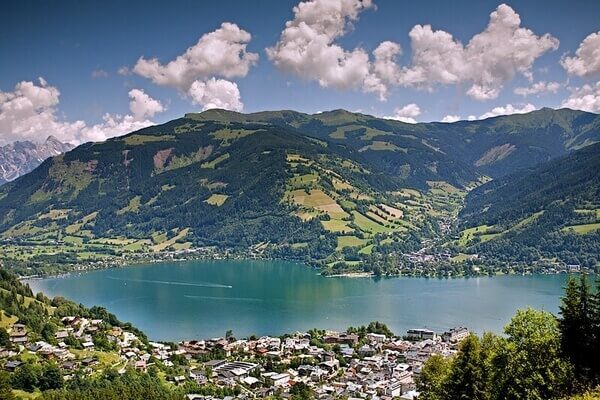 Where is Zell am See and what are the most important cities near it
