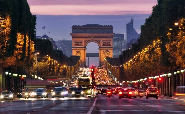 Where is the Champs Elysees Street?