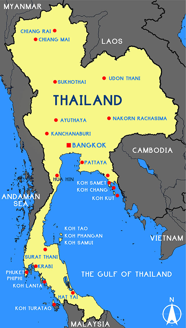 Thailand cities