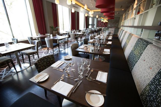 A report on the Hilton London Olympics also allows visitors to enjoy English meals at Society Restaurant