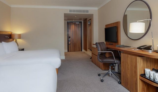 Hilton London Wembley rooms have a modern touch