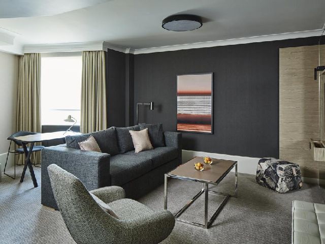 Living room at the Marriott Maida Valley London 