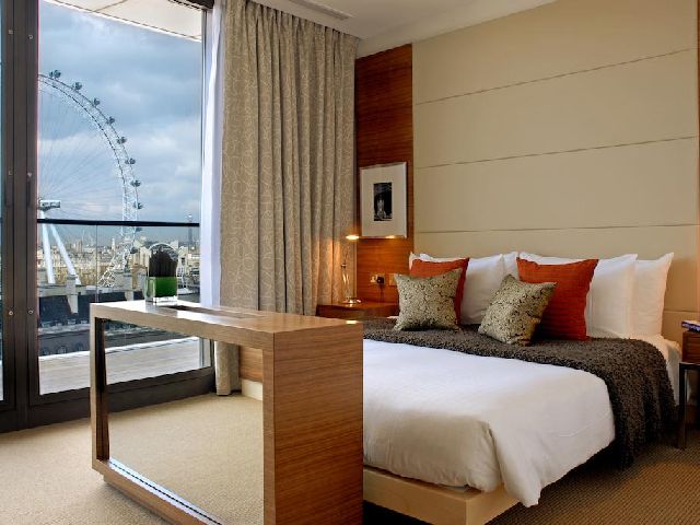 Standard room with view at Park Plaza County Hall Hotel London