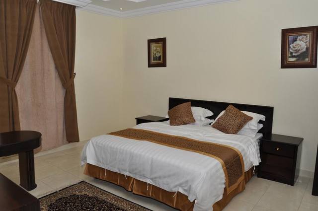 There are cheap furnished apartments in Taif, close to the airport, known as 