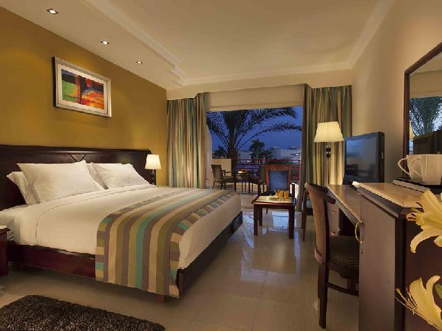 One of the resort rooms of Sharm El Sheikh Naama Bay, known as the Kiroseiz Premier Aqua Hotel, Sharm El Sheikh