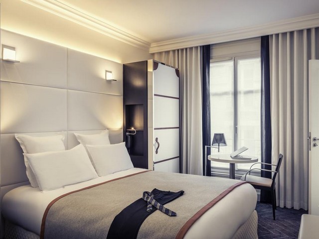 The splendor of the rooms in the Mercure Paris chain