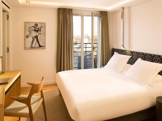The Marignon Champs Elysees Hotel offers luxurious and upscale accommodations