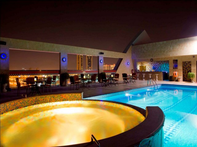 The Elite Grand Hotel Bahrain has outdoor pools 