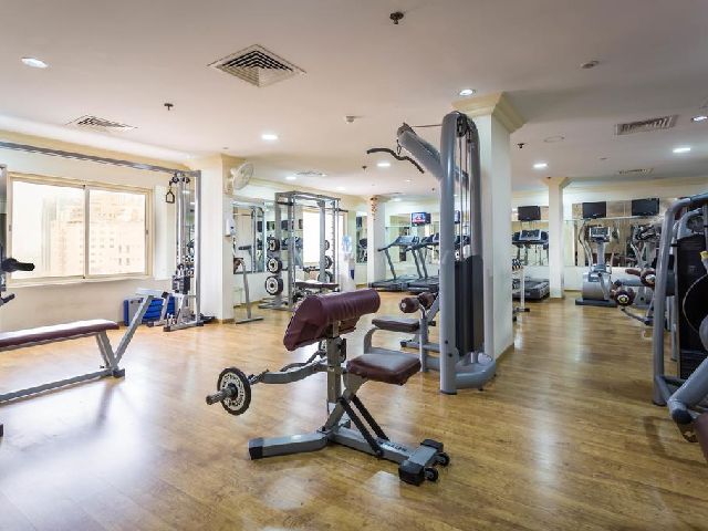 The Safir Bahrain Hotel features a gym for its loving athletes