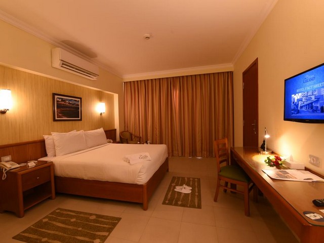The large and spacious rooms at the Grand Plaza Hotel Alexandria
