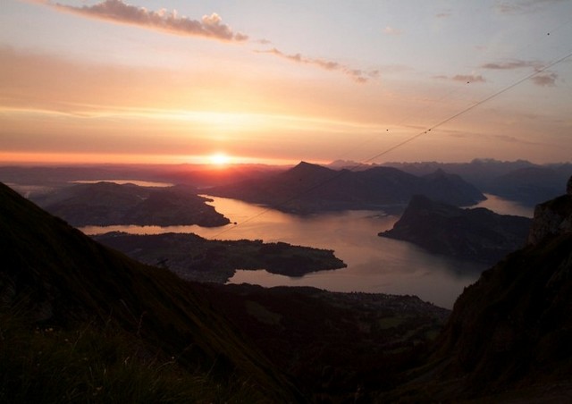 Top 5 things to do at the Pilatus summit 5 Watching the sunset at the top of the Pilatus summit is indescribable